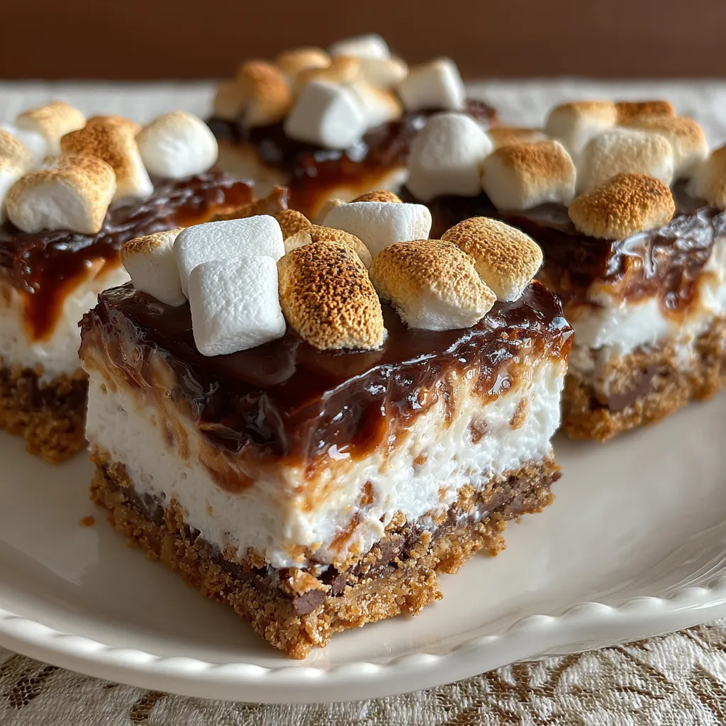 Frozen S’mores Bars