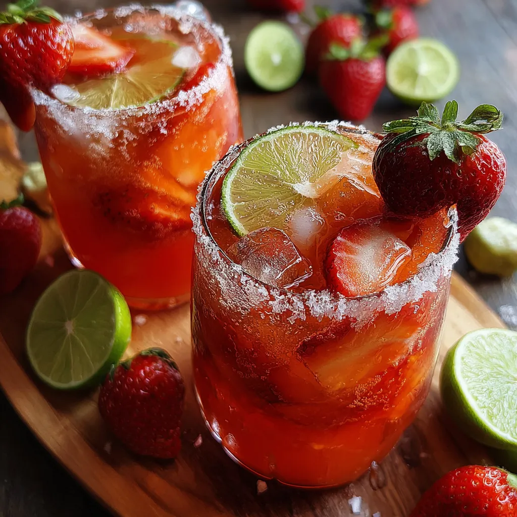 Strawberry Margarita Pitcher