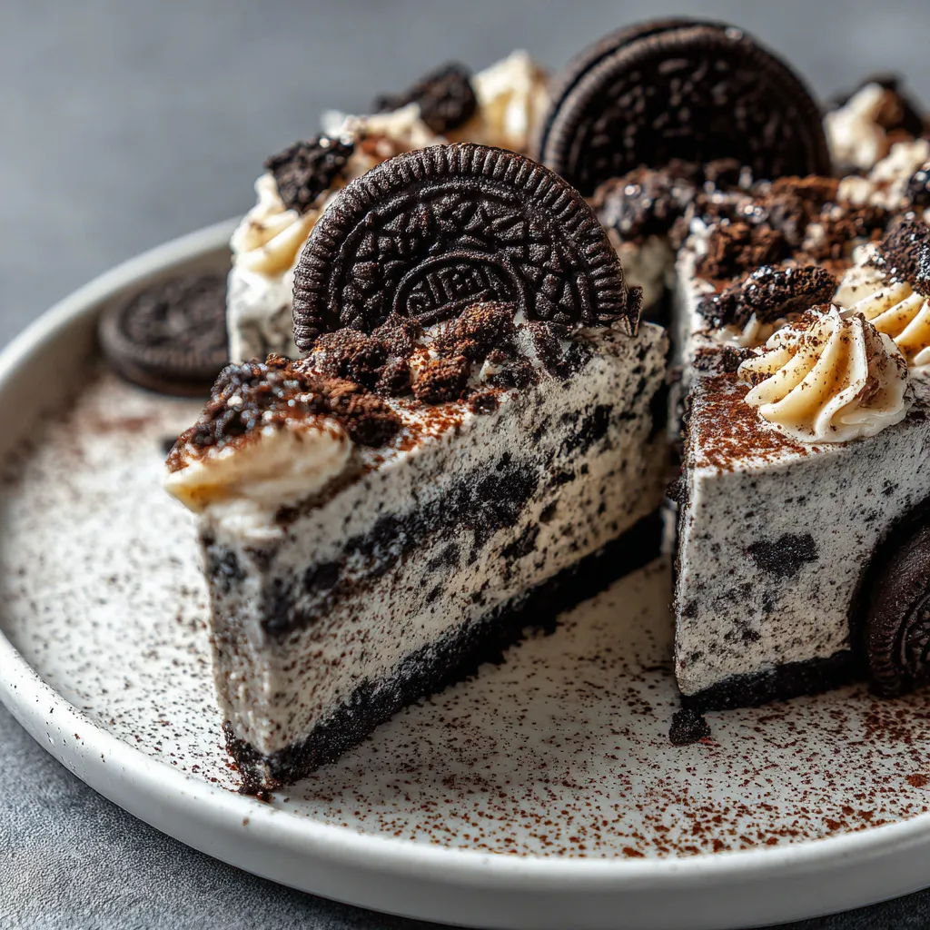 Oreo Ice Cream Cake
