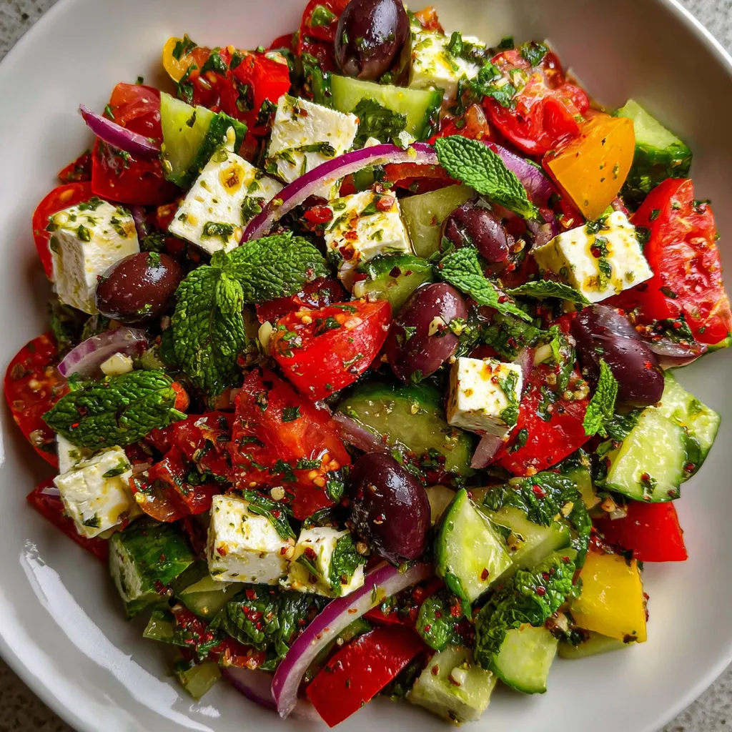 Mediterranean Chopped Salad
