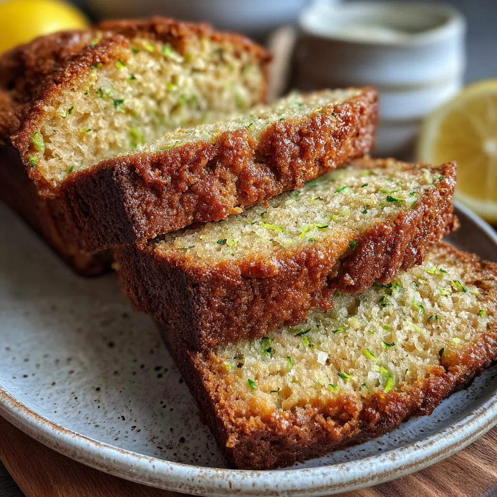 Lemon Zucchini Bread