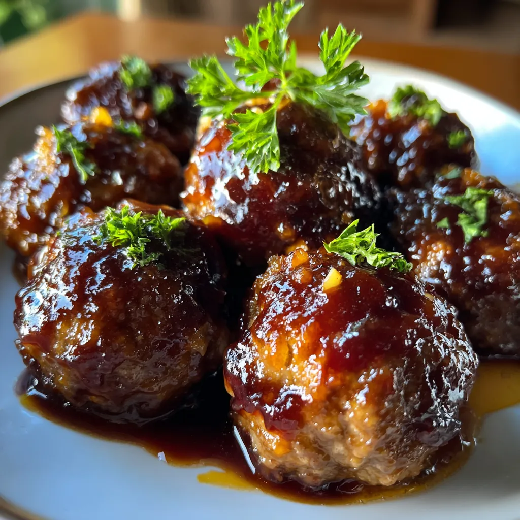 Sweet &amp; Savory Crockpot Hawaiian Meatballs