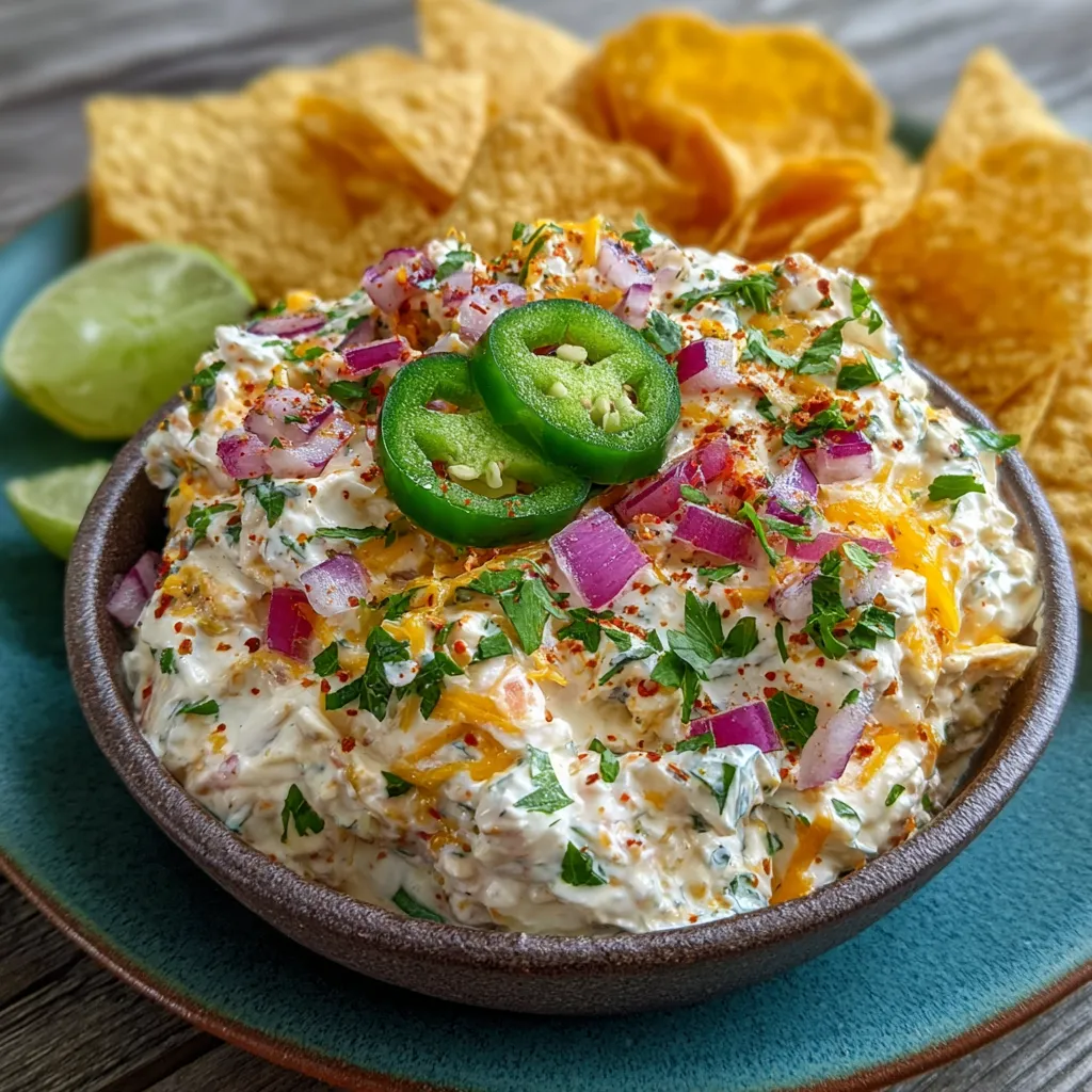 Creamy Zesty Mexican Poolside Dip