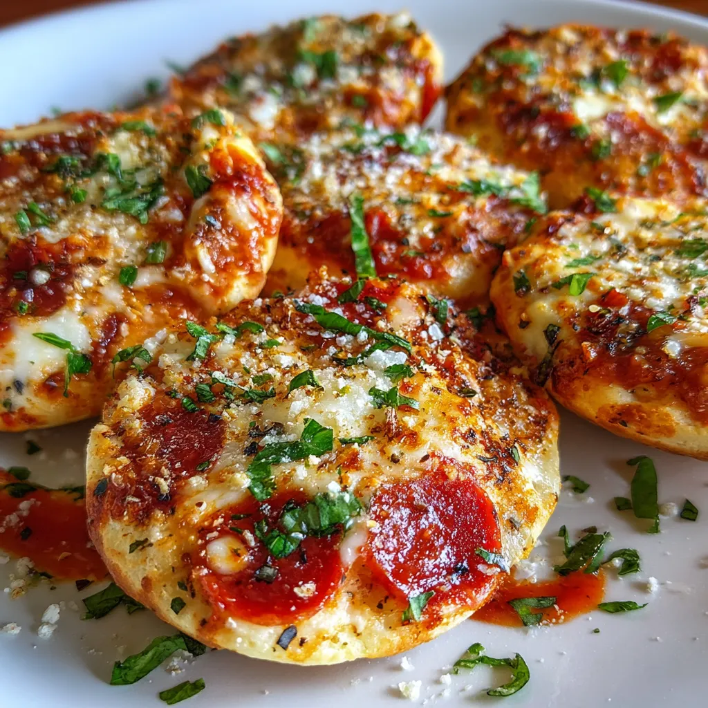 Protein-Packed Cottage Cheese Pizza Bites