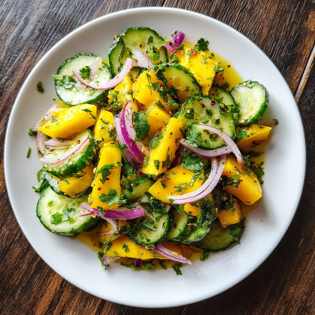 Cucumber Mango Salad