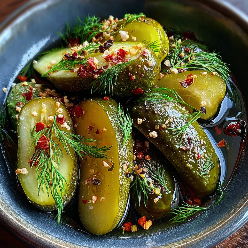 Zesty Crunchy Dill Pickle