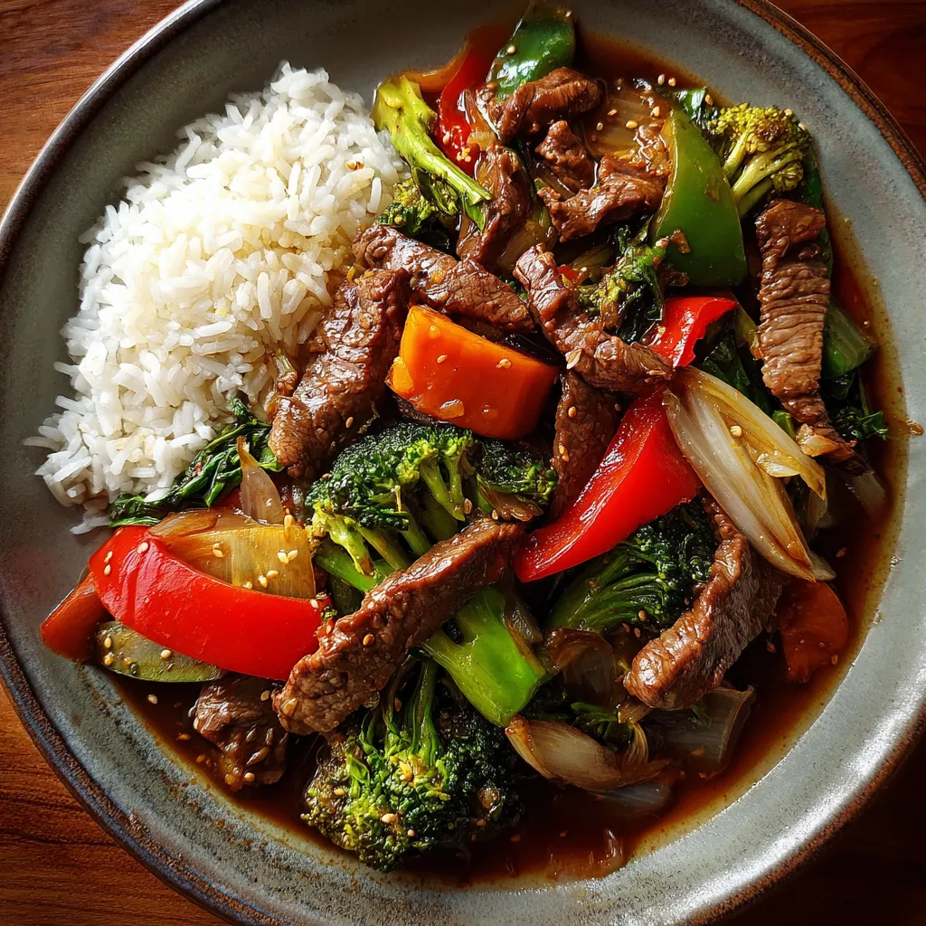 Beef Stir Fry with Vegetables
