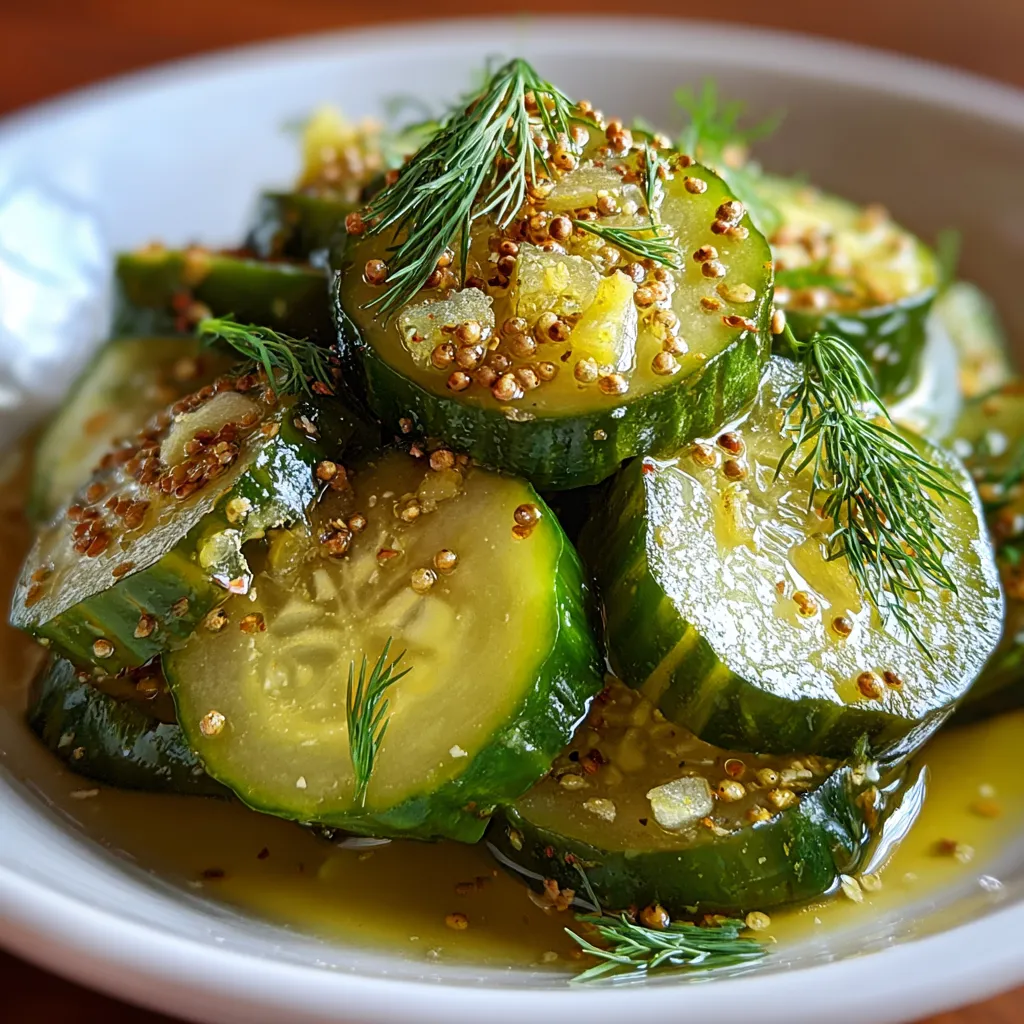 No-Cook Refrigerator Pickles