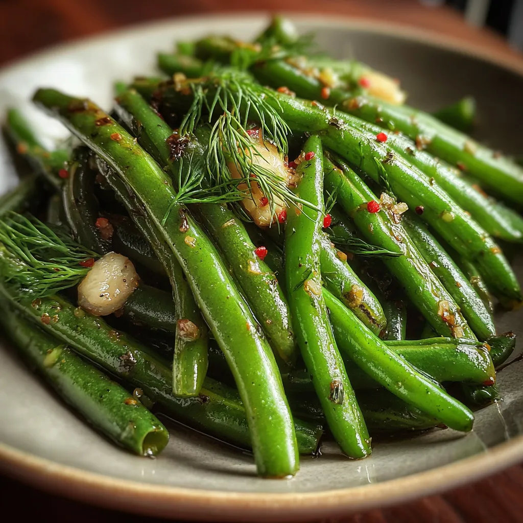 Spicy Dilly Beans