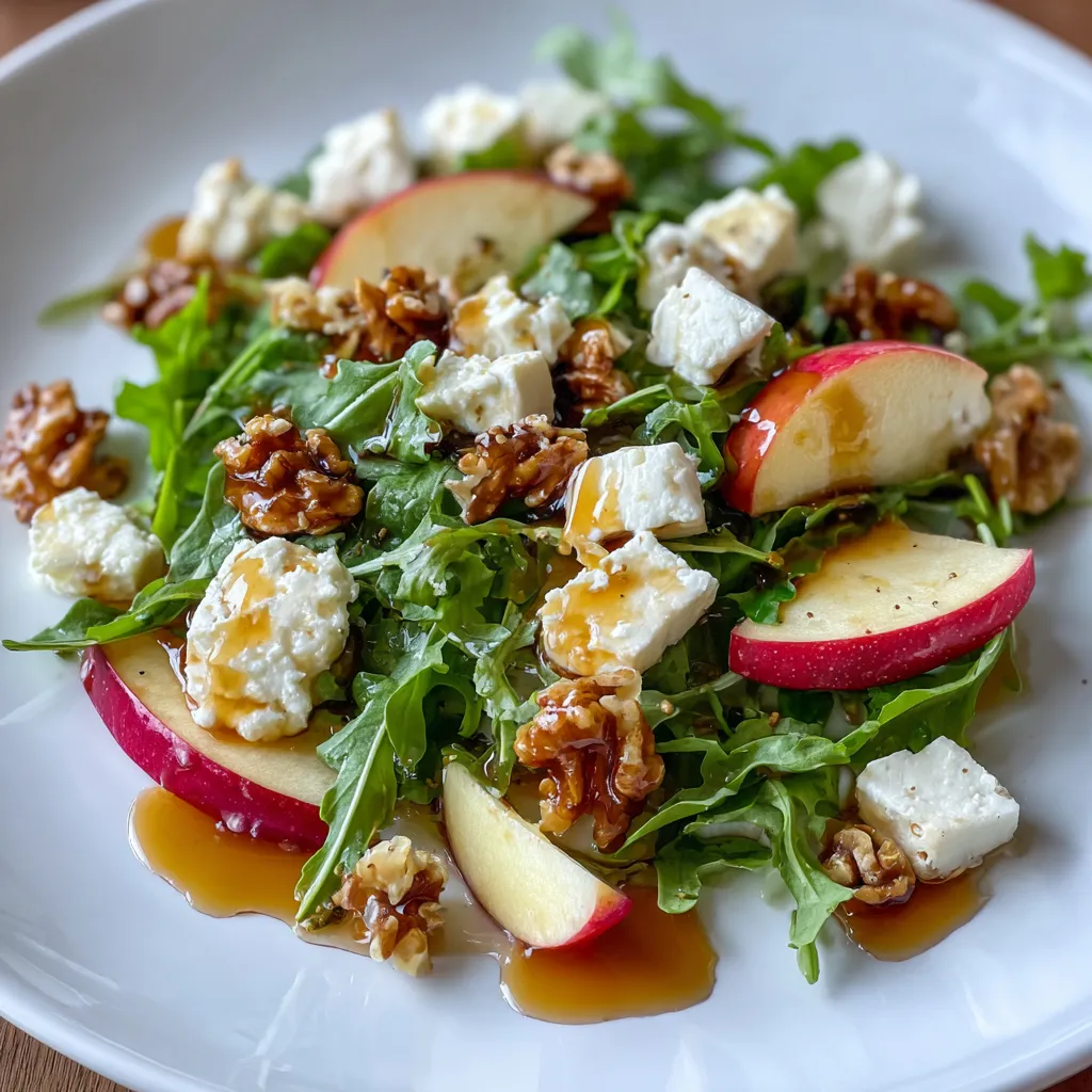 Honeycrisp Apple Feta Salad