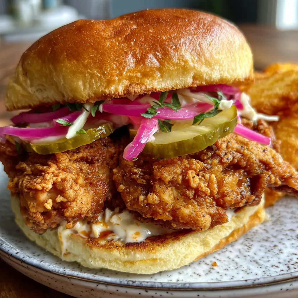 Nashville Hot Chicken Sandwiches