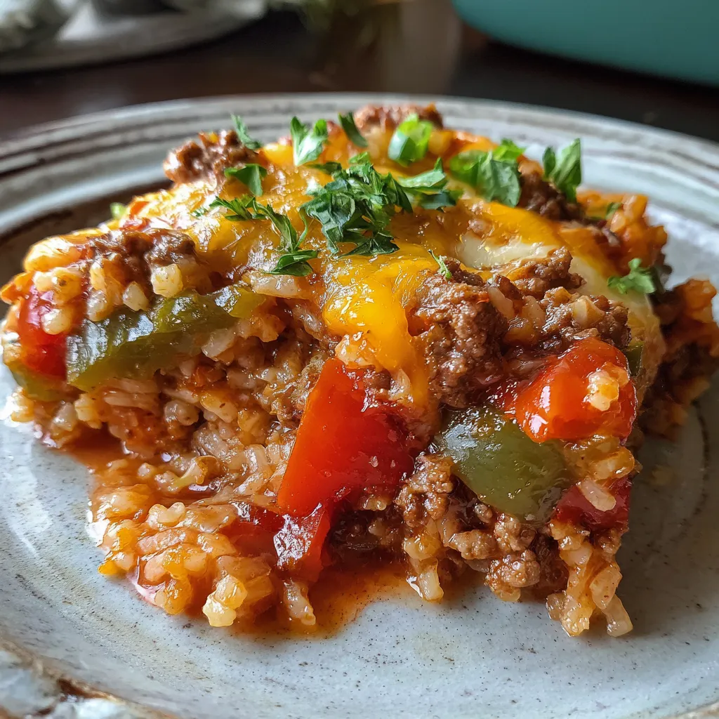 Stuffed Pepper Casserole