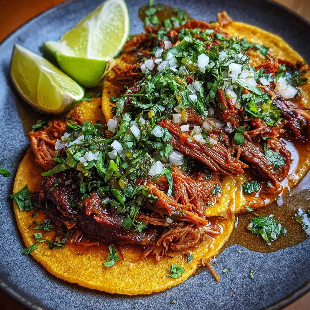 Crockpot Birria Taco