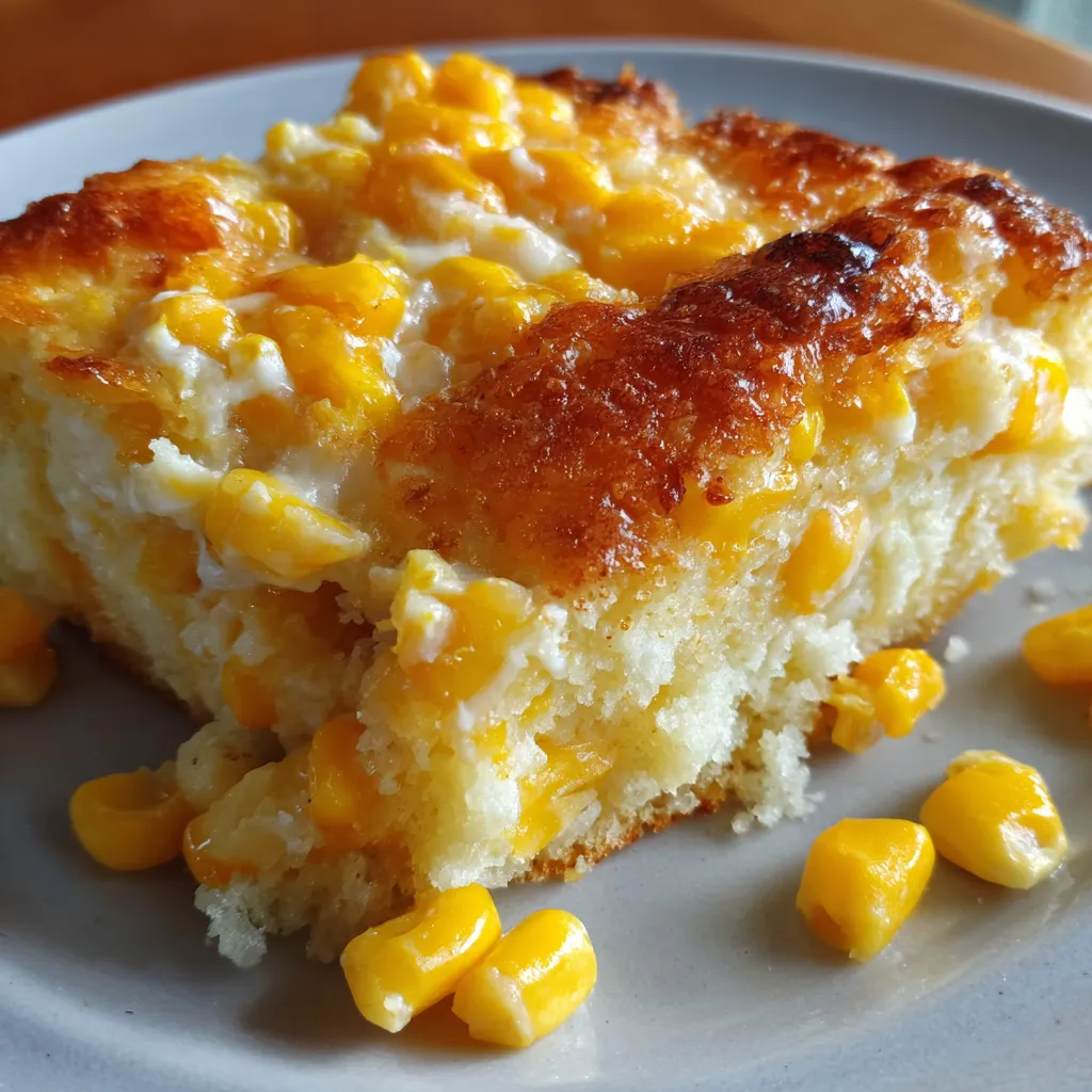 Cream Cheese Corn Casserole