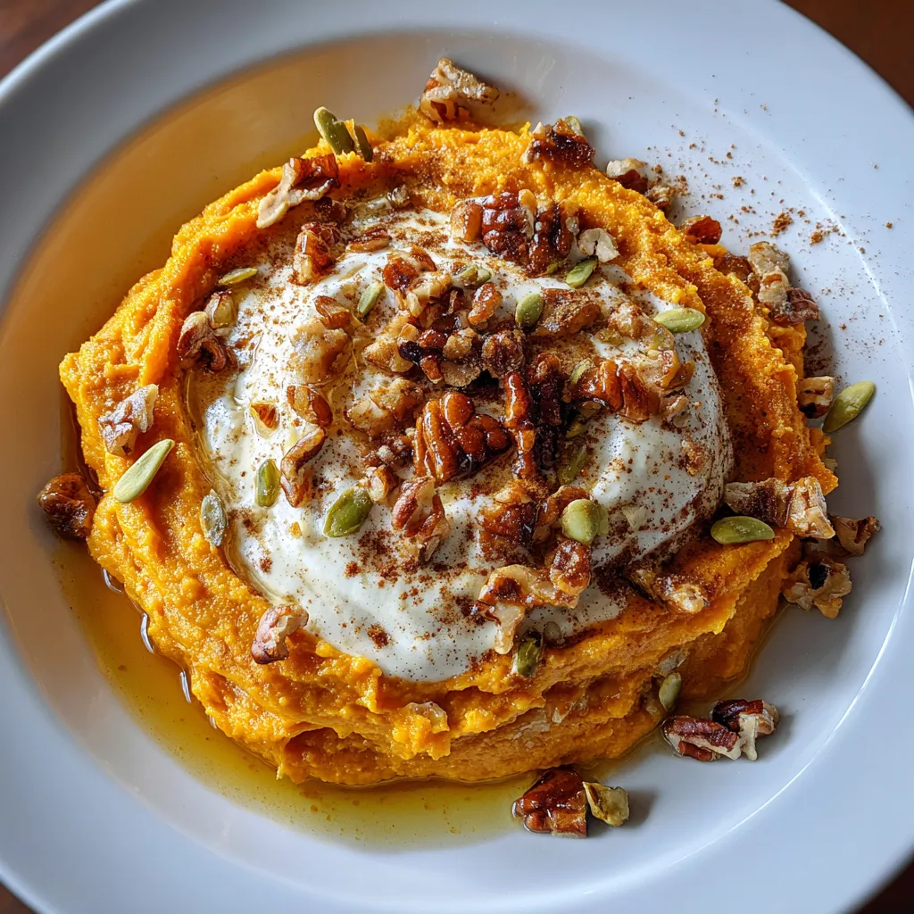 Maple-Mascarpone Whipped Sweet Potatoes