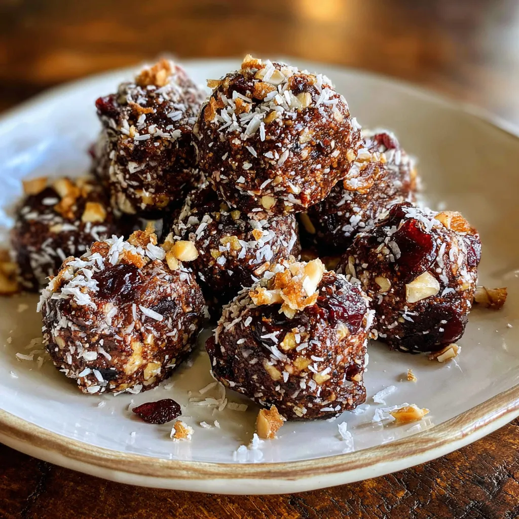 No-Bake Brownie Bites