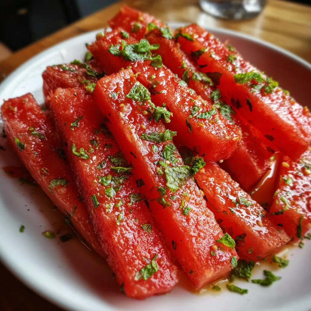 Healthy Watermelon Fries