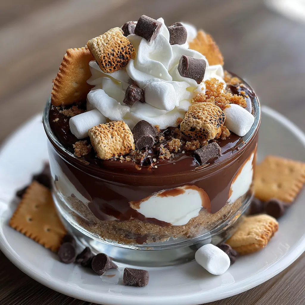 S’mores Pudding Parfaits