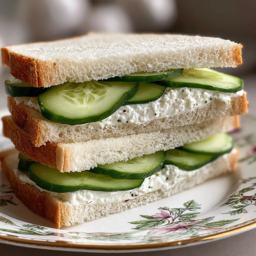 Classic Cucumber Sandwiches