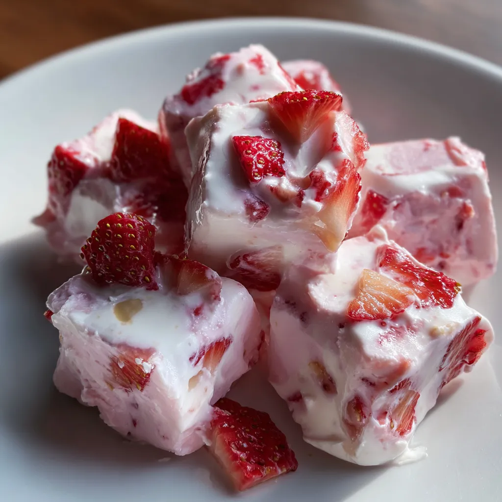 Strawberry Yogurt Bites