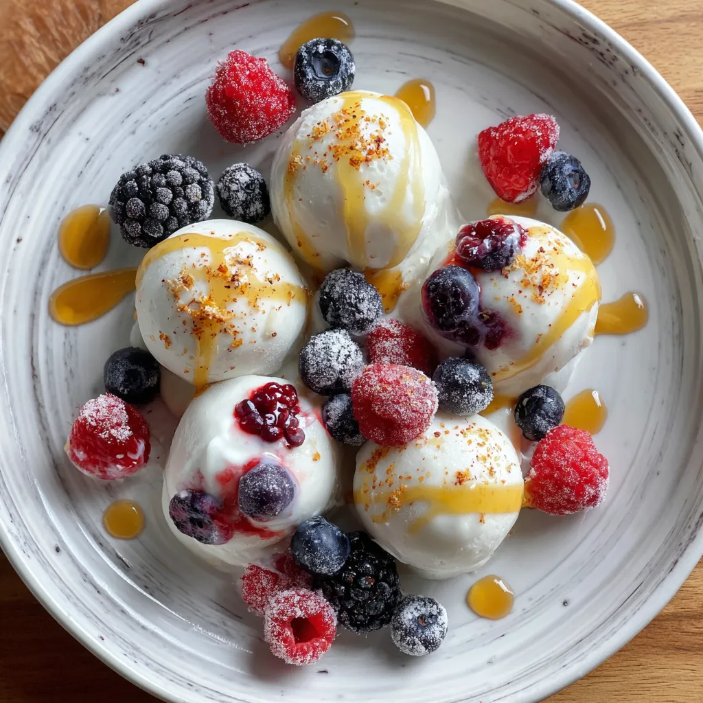 Healthy Frozen Fruity Yogurt Bites