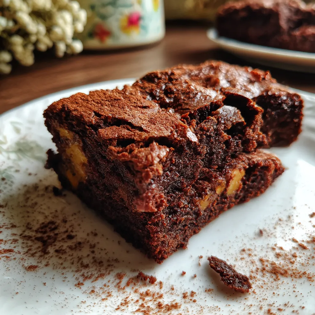 Eggless No Maida 2-Minute Microwave Brownie