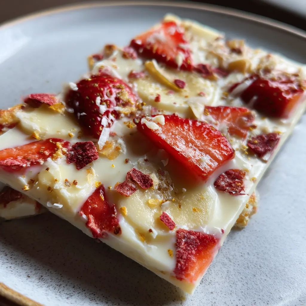 Strawberry Banana Bark