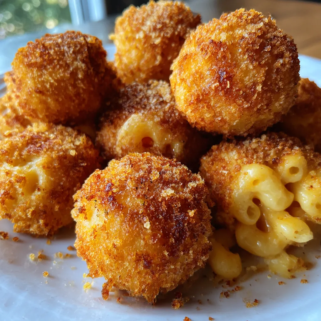 Crispy Air Fryer Mac and Cheese Balls