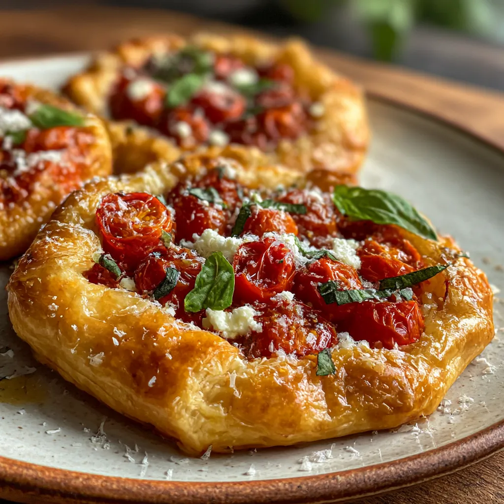 Handheld Tomato Galettes