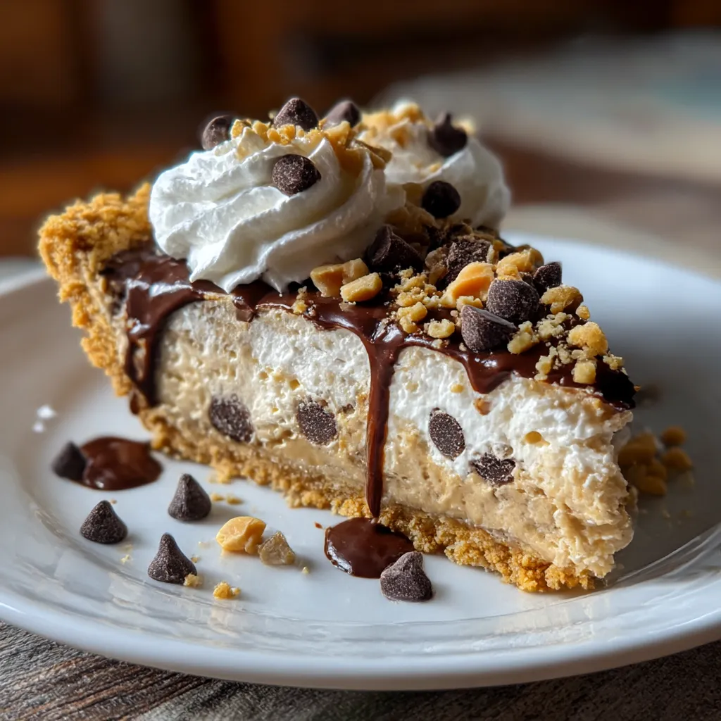 Chocolate Chip Peanut Butter Pie