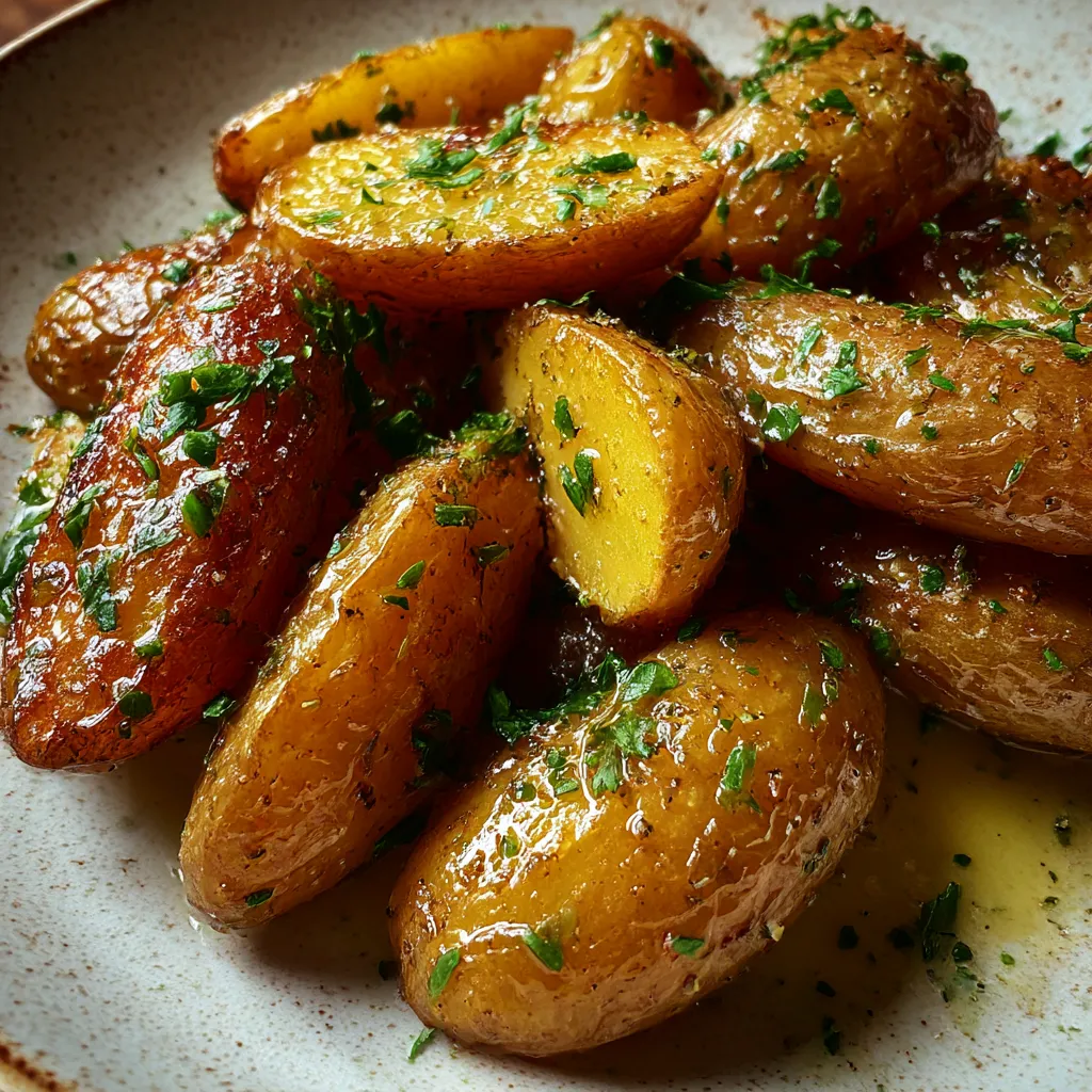 Salt and Vinegar Fingerling Potatoes