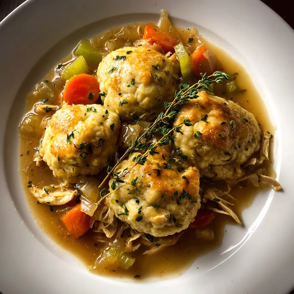 Vegan Chicken and Dumplings