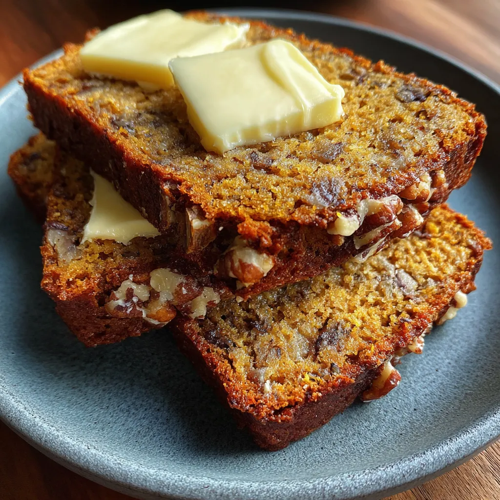 Brown Butter Pumpkin Bread