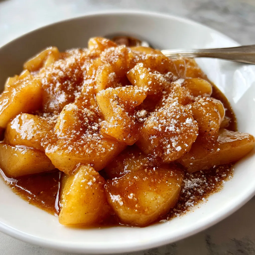 Crockpot Cinnamon Apples