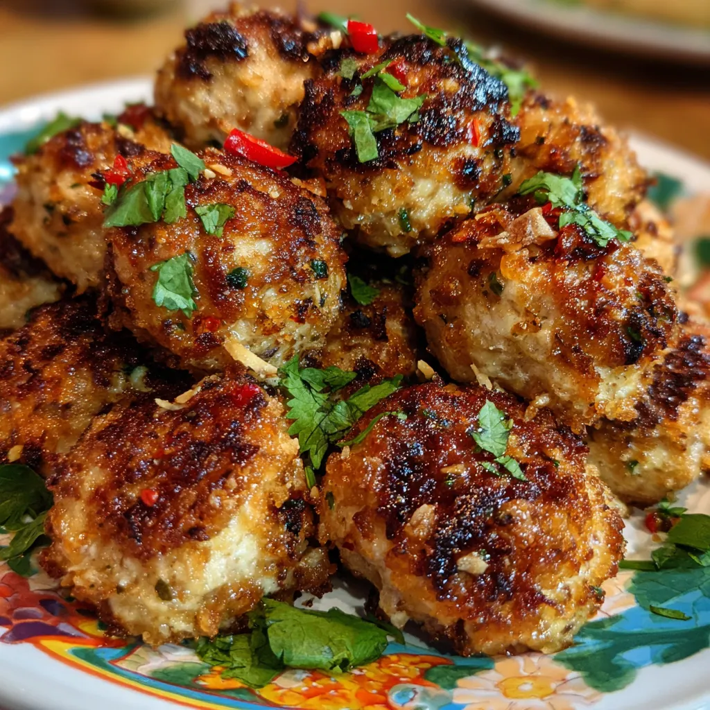 Thai Coconut Meatballs