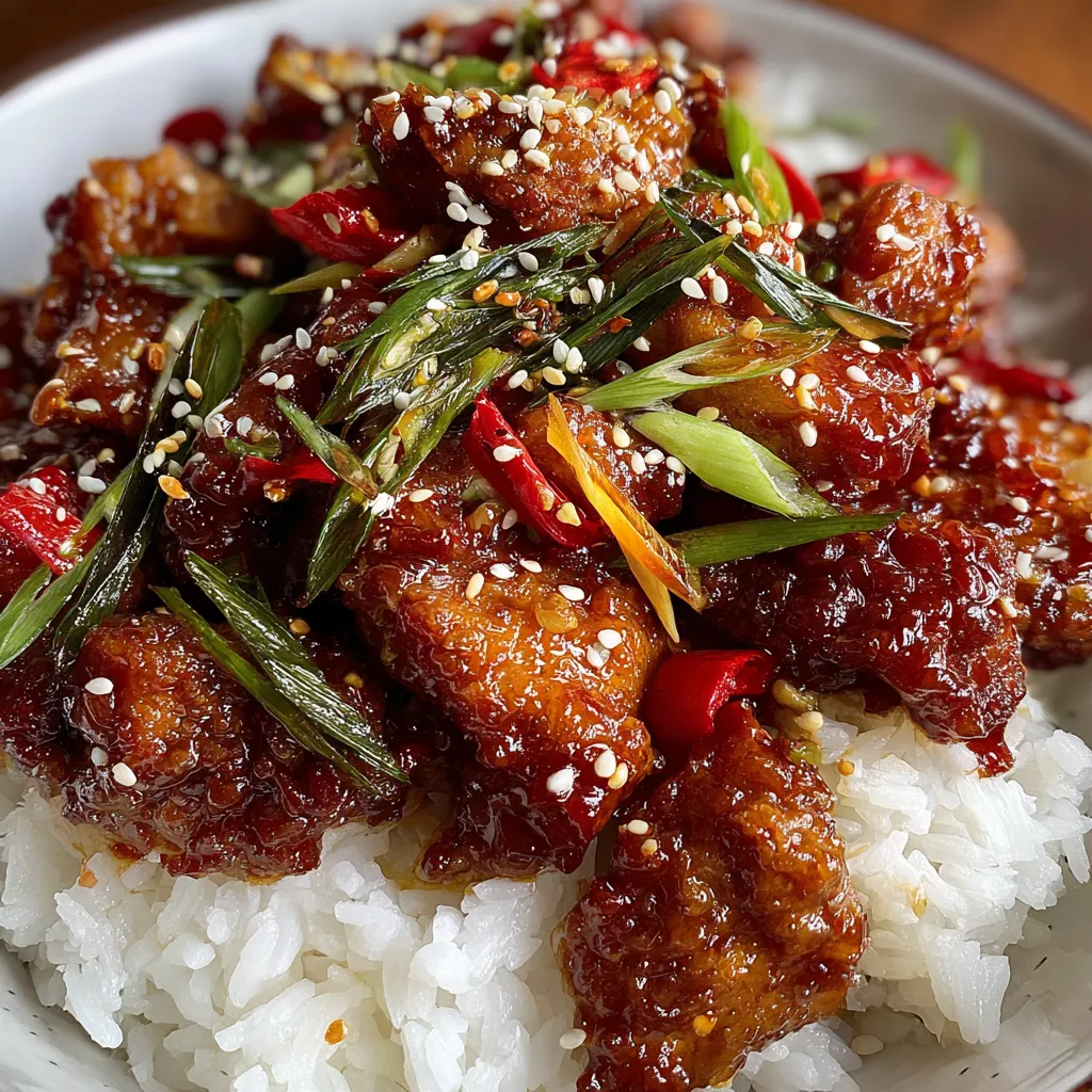 Slow Cooker General Tso’s