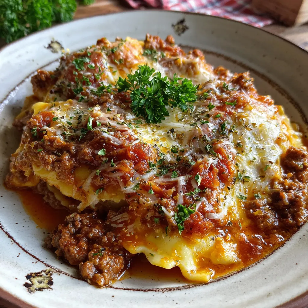 Slow-Simmered Cheesy Italian Lasagna Soup