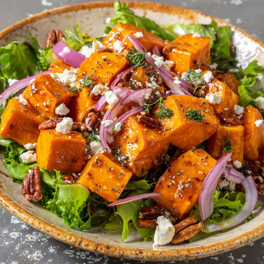 Honey Sweet Potato Summer Salad