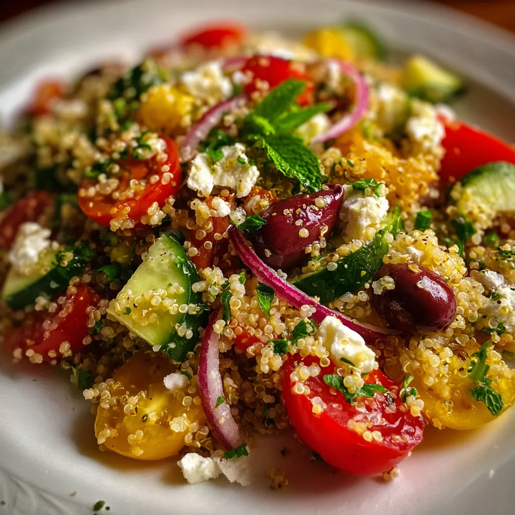 Mediterranean Quinoa Salad