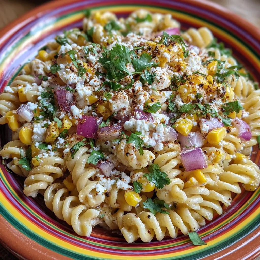 Mexican Street Corn Pasta Salad