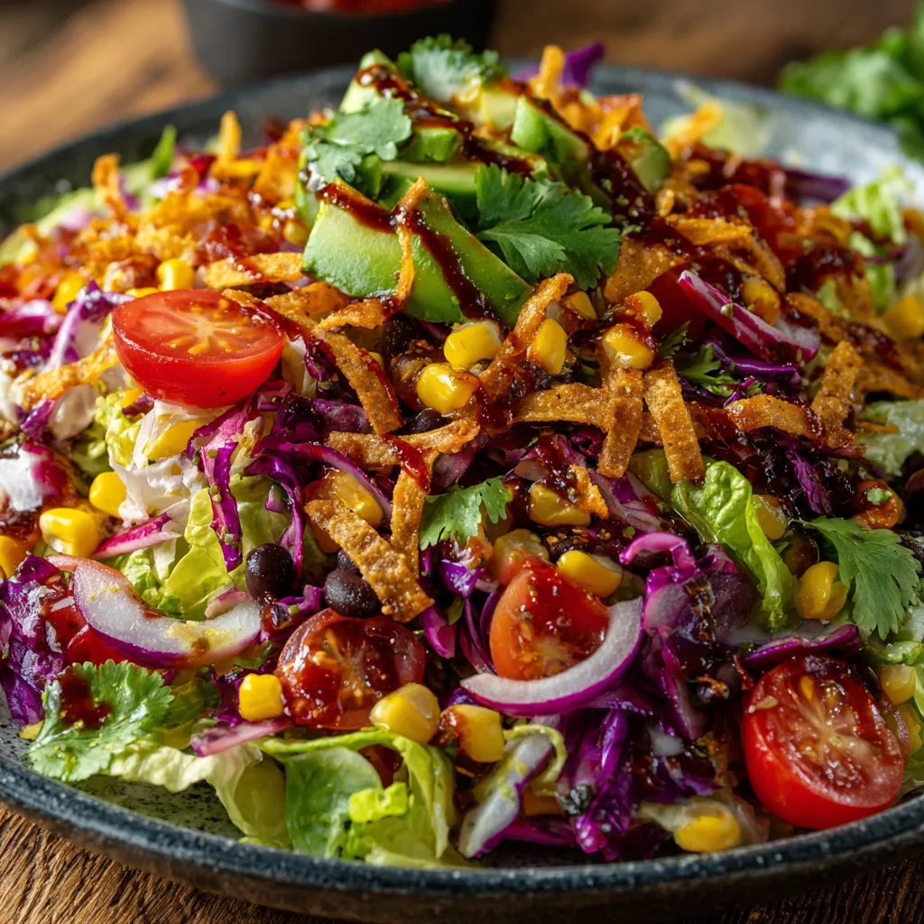 Fresh Zesty Crunchy Mexican Salad
