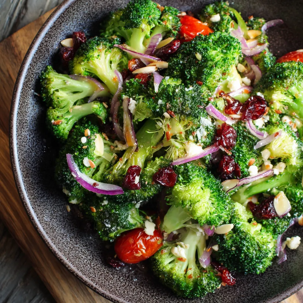 Roasted Broccoli Salad
