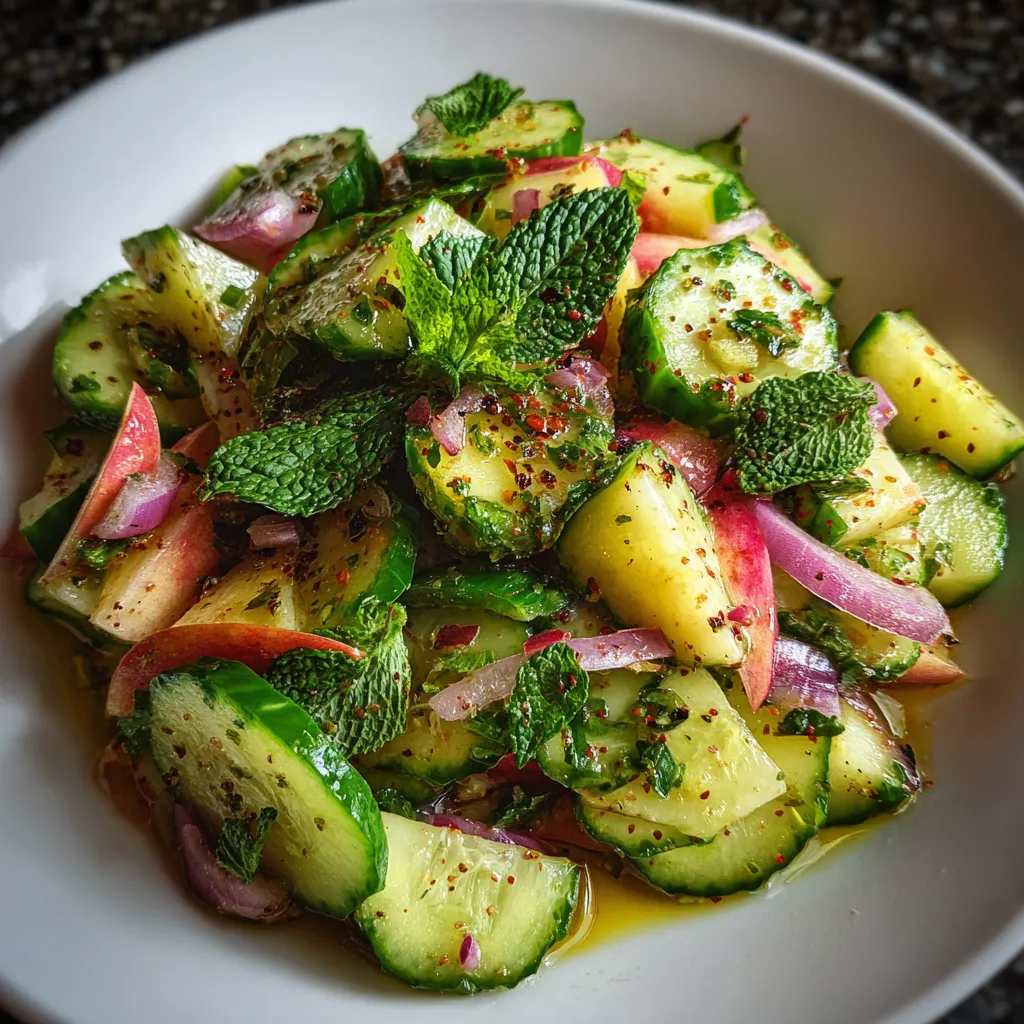 Fresh Cucumber Apple Salad