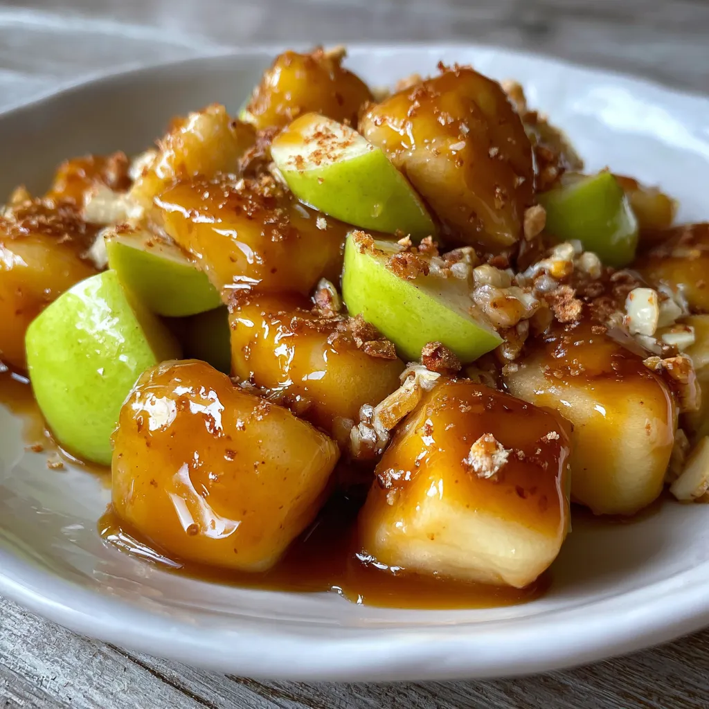 Caramel Apple Bites