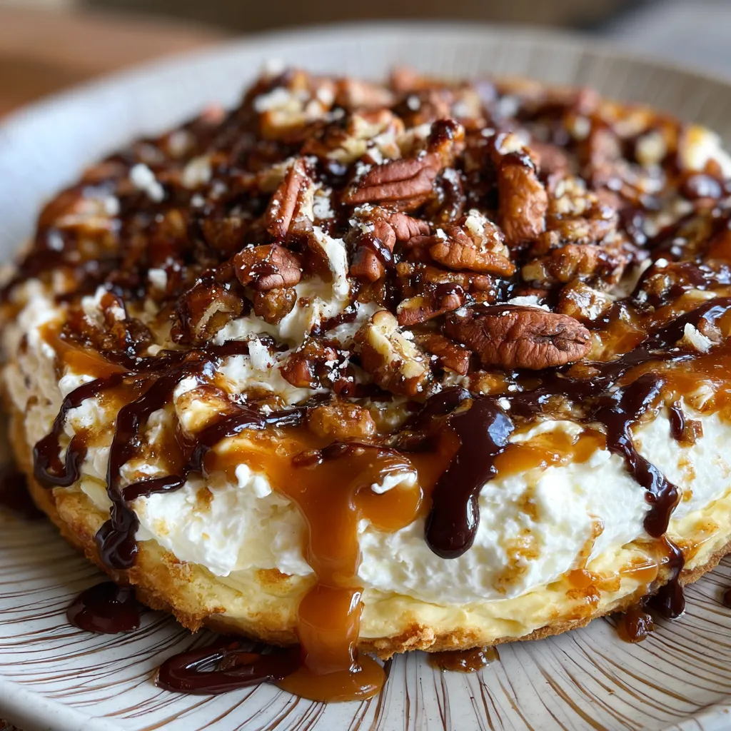 Turtle Cheesecake Dip