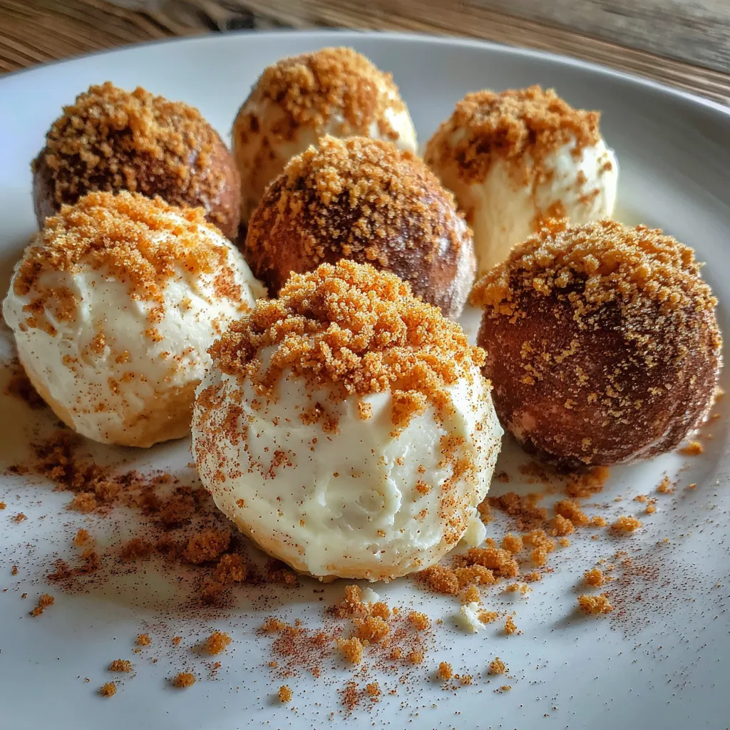 Pumpkin Pie Cheesecake Truffles