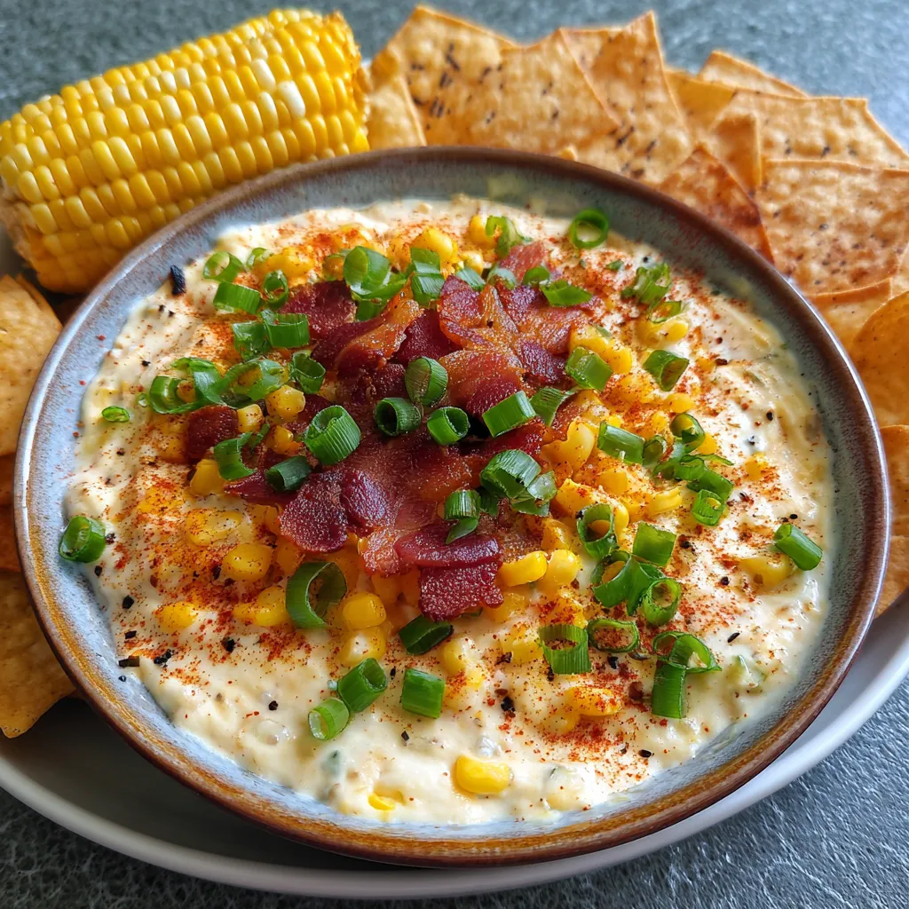 Creamy Crack Corn Dip