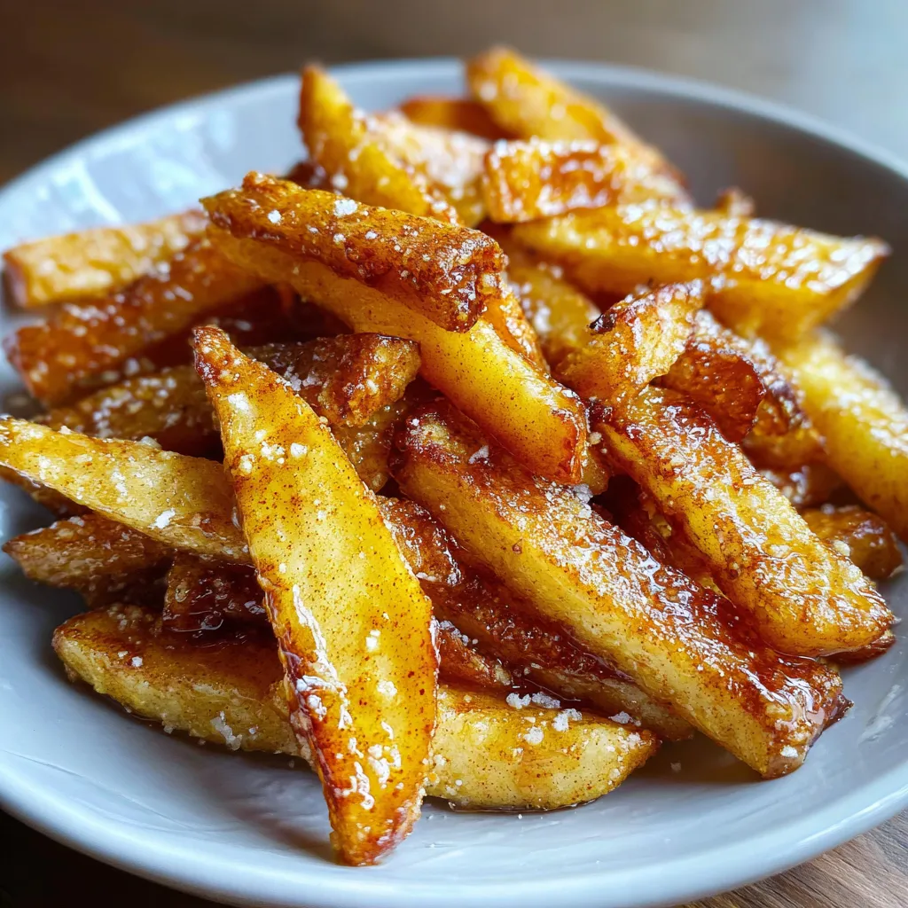 Air Fryer Apple Fries