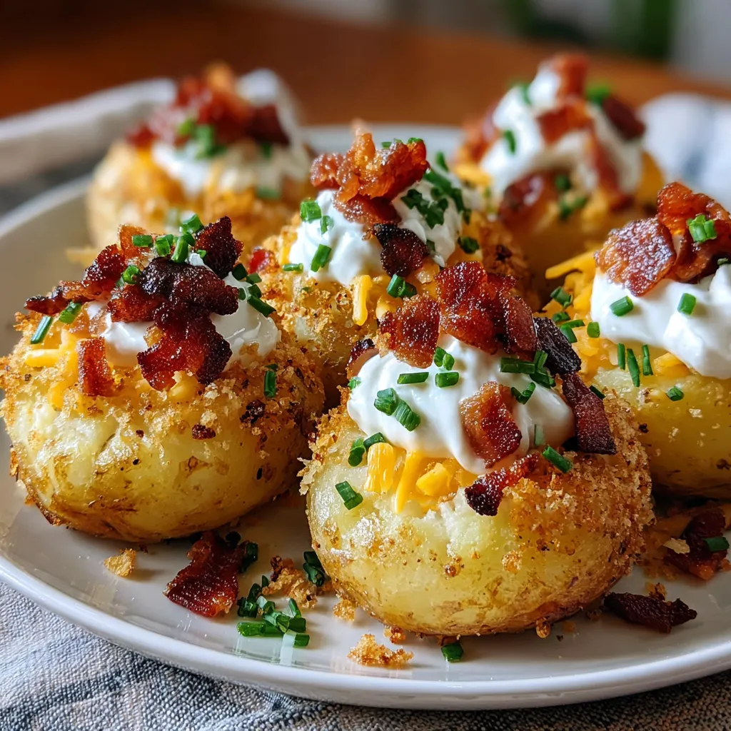 Loaded Mashed Potato Bites